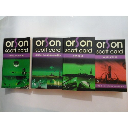 JOCUL LUI ENDER - 4 volume - ORSON SCOTT CARD JOCUL LUI ENDER - 4 volume - ORSON SCOTT CARD